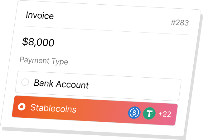 B2B stablecoin payments